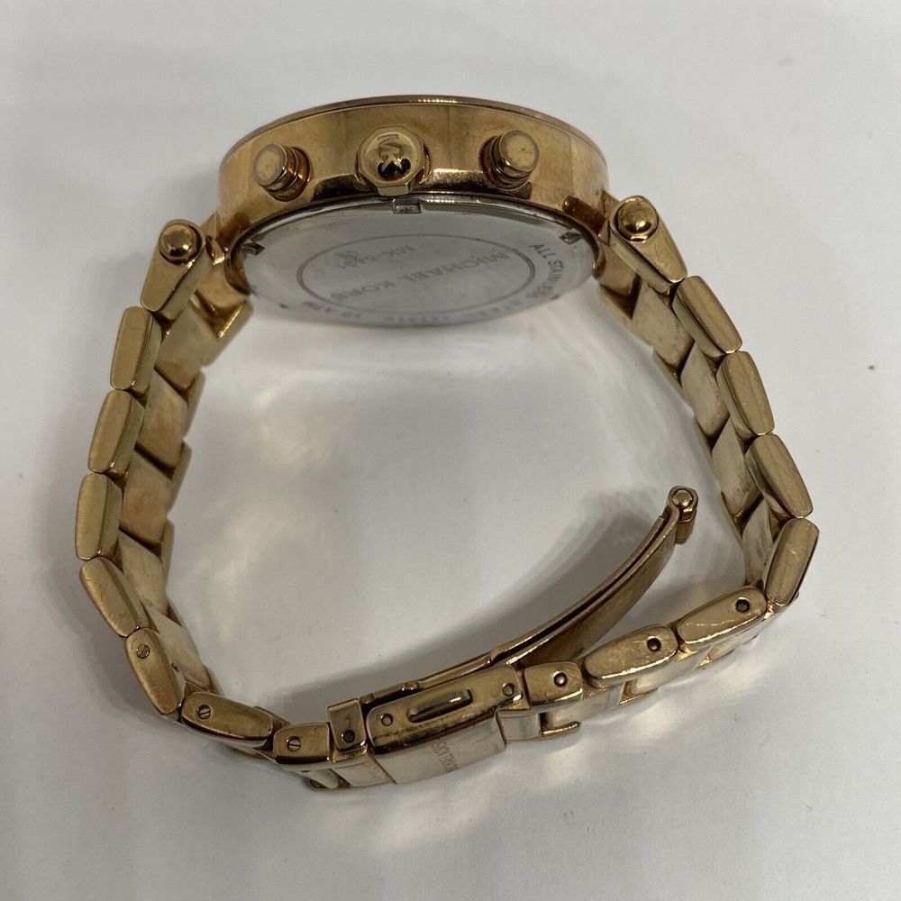 Michael Kors Parker MK5491 Womens Stainless Steel Analog Dial Quartz Watch WO7 - Picture 11 of 12